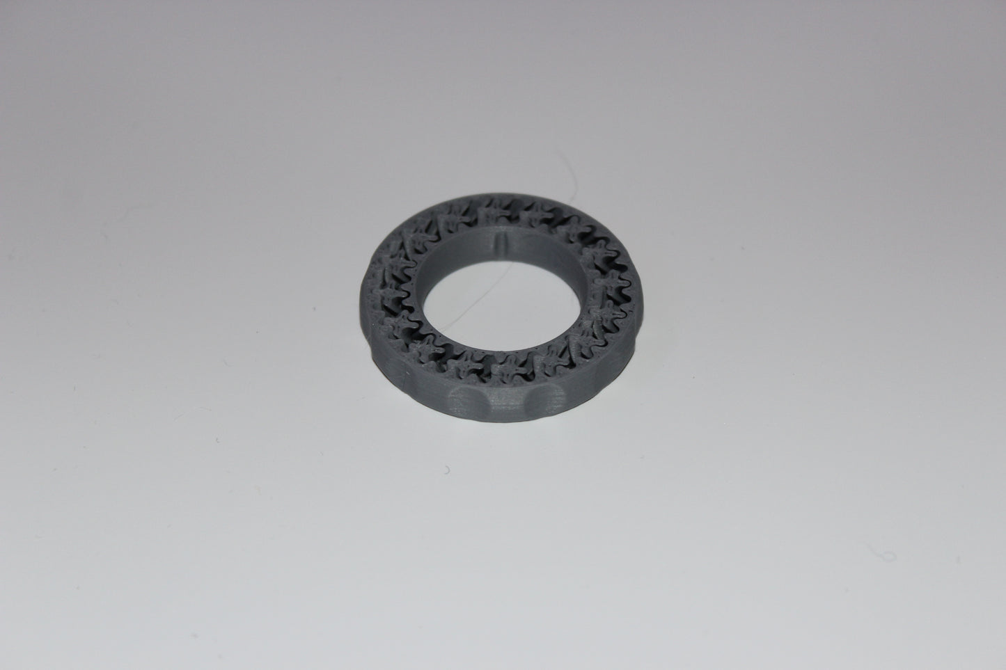 3D Printed Stress Spin Toy (Grey)