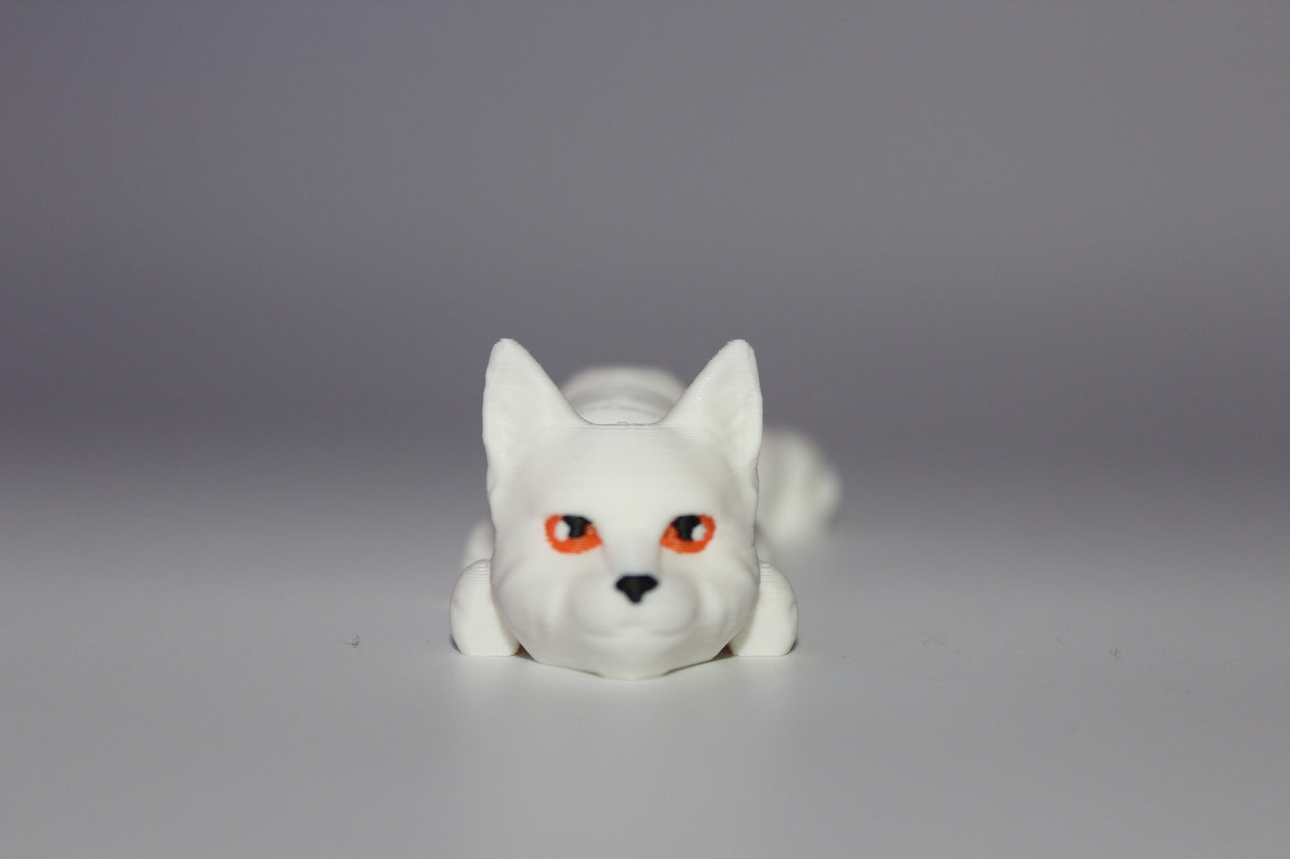Cat (White with Orange Eyes)
