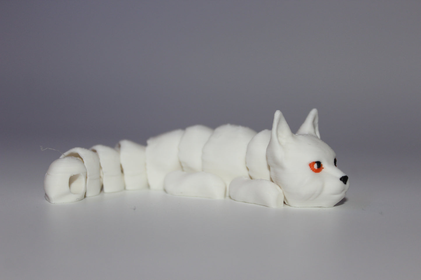 Cat (White with Orange Eyes)