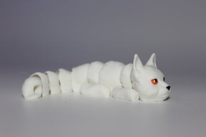 Cat (White with Orange Eyes)